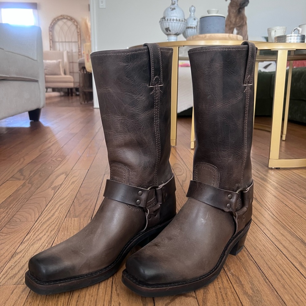 Men's Brown Leather Boots